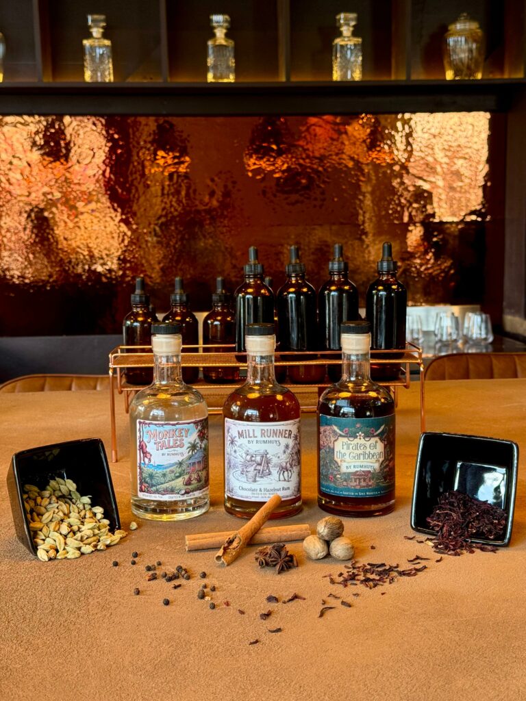 Rumhuys rum blending counter